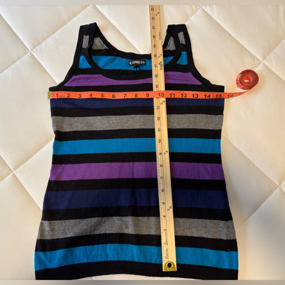 Express Colorful Striped Tank Top - Picture 5 of 6